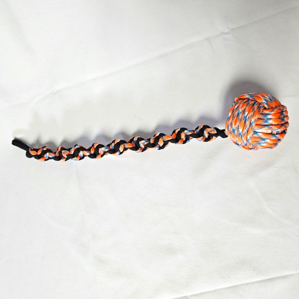 Handmade 550 Paracord Monkey Fist Orange‎